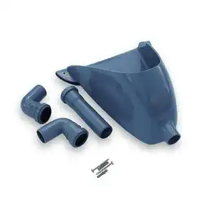 Wasserloses Urinal Varile Kunststoff Urinal glänzend, Pissuar