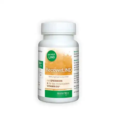 Spermidin-Kapseln LIND Recover Spermidin Kapseln hochdosiert