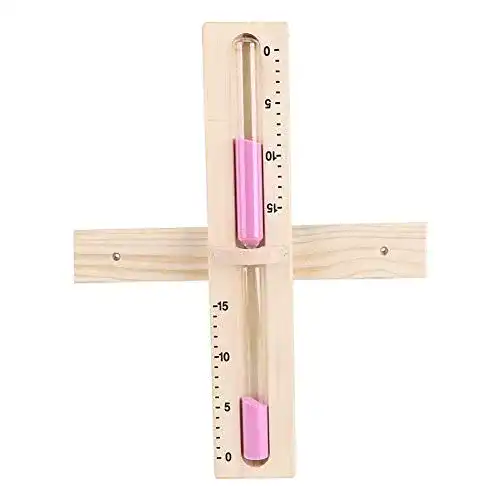 Sauna-Sanduhr Hztyyier 15 Minuten Sauna Sanduhren, aus Holz