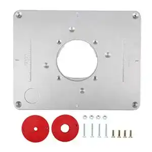 Einlegeplatte Oberfräse Smandy Router Platte Aluminium