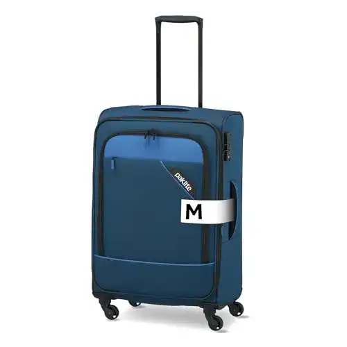 Koffer mittelgroß Travelite Derby Rollkoffer, klassisch, robust