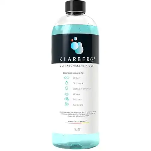 Die beste Ultraschallreiniger-Flüssigkeit KLARBERG ® Konzentrat 1000ml 2026 Test Bestseller Ultraschallreiniger-Flüssigkeit KLARBERG ® Konzentrat 1000ml
