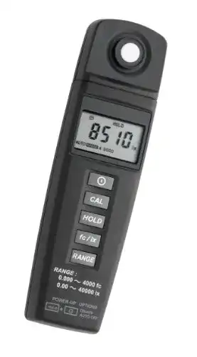 Luxmeter TFA Dostmann LM37 , zur Kontrolle der Lichtverhältnisse