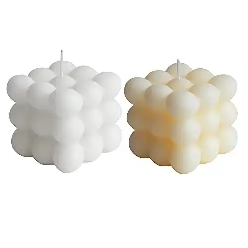 Bubble-Kerze MOPOIN Bubble Kerze, 2 Stück Bubble Candle