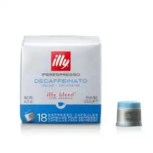 illy-Kapseln illy Iperespresso Decaf, entkoffeiniert 18 Softpack