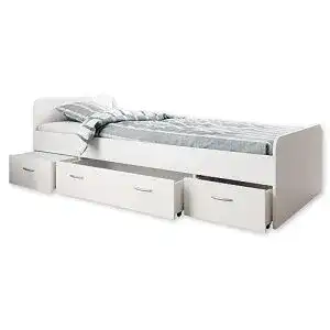 Kinderbett 90×200 Stella Trading BORO Modern, 3x Schubkästen