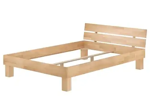 Futonbett 140 x 200 Erst-Holz® Futonbett Französisch Buche