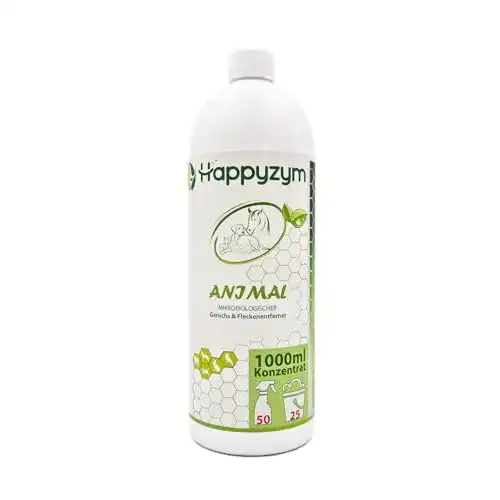 Katzenurin-Entferner Happyzym Enzymreiniger 1 Liter Konzentrat