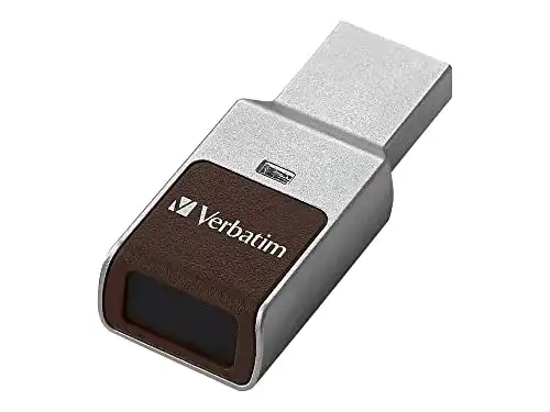 USB-Stick (3.2) Verbatim ,49339,Fingerprint AA8Secure USB-Stick
