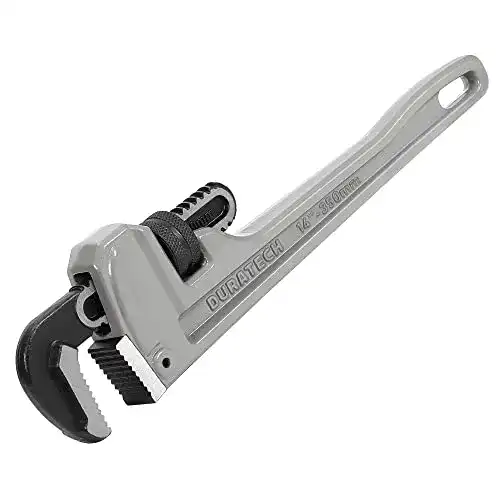 Einhand-Rohrzange DURATECH Rohrzange, 350mm/14 Zoll Aluminium
