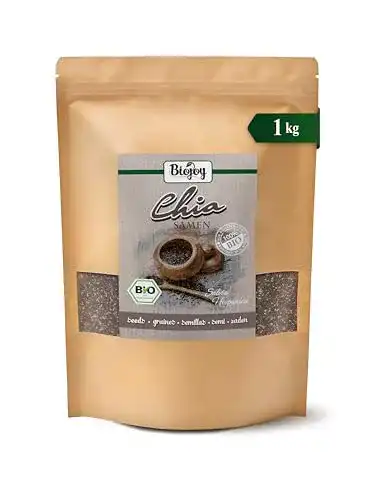 Chia-Samen Biojoy BIO-Chia Samen schwarz, Salvia hispanica 1 kg