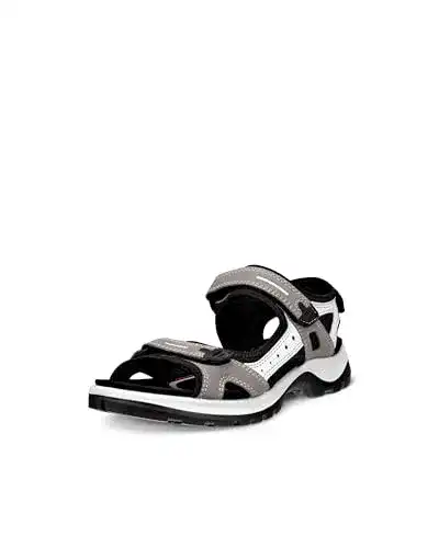 Trekkingsandalen ECCO Damen Offroad Sandalen, Titanium, 40 EU