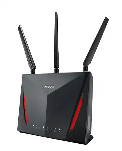Kabelrouter ASUS RT-AC86U Home Office Router, Ai Mesh WLAN