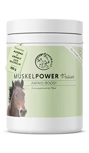 Muskelaufbau-Pferd-Zusatzfutter Annimally Pulver 650g