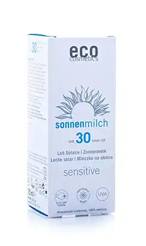 Sonnenschutzmittel Eco Cosmetics eco Sonnenmilch 30+ sensitive