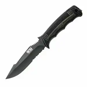 SOG-Messer SOG Black Glass-Reinforced Nylon and Stainless Steel