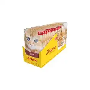 Kitten-Nassfutter Josera Paté Kitten, 16x85g Pouches