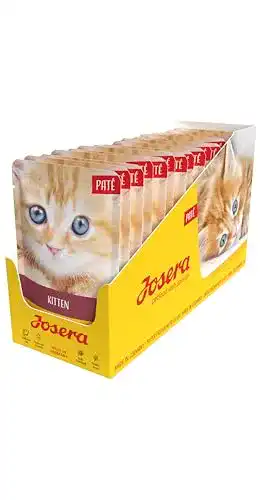 Kitten-Nassfutter Josera Paté Kitten, 16x85g Pouches