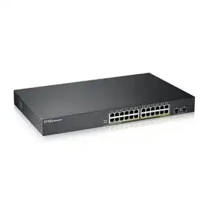 Zyxel-Switch Zyxel 24-Port Gigabit PoE Switch, Smart managed