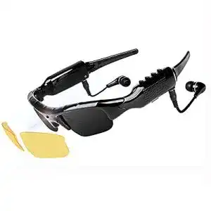 Videobrille NewZexi Tragbare Bluetooth Sonnenbrille 1080p