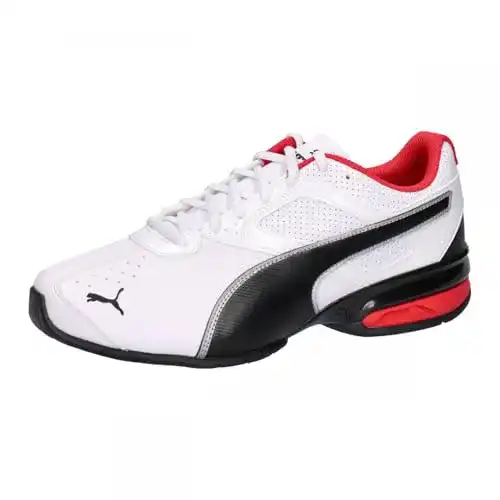 Laufschuhe Herren PUMA Herren Tazon 6 FM Laufschuhe, White Black