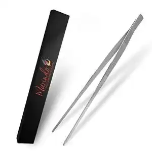Kochpinzette Marindo Grillpinzette, 30cm lang, rostfreier Edelstahl