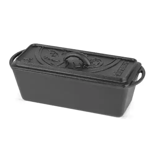 Brotbackform mit Deckel Petromax Kastenform K4 als Bräter