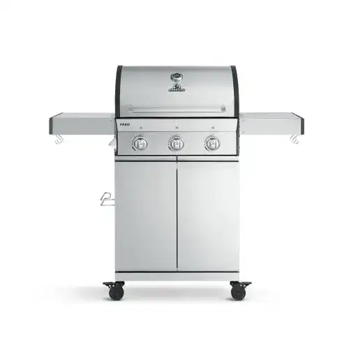 Burnhard-Grill BURNHARD 3-Brenner Gasgrill FRED Basic, 10,5 kW