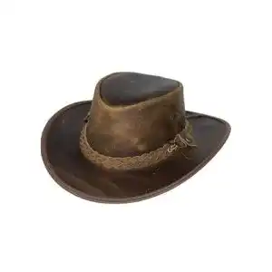 Cowboyhut Black Jungle Bulat Lederhut, Westernhut, Australienhut