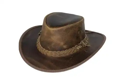 Cowboyhut Black Jungle Bulat Lederhut, Westernhut, Australienhut