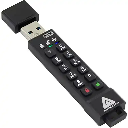 USB-Stick verschlüsselt Apricorn Apricon Aegis Secure Key 3NX