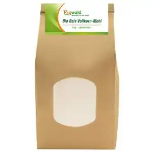 Reismehl Piowald BIO Reis Vollkorn Mehl – 1 kg glutenfrei