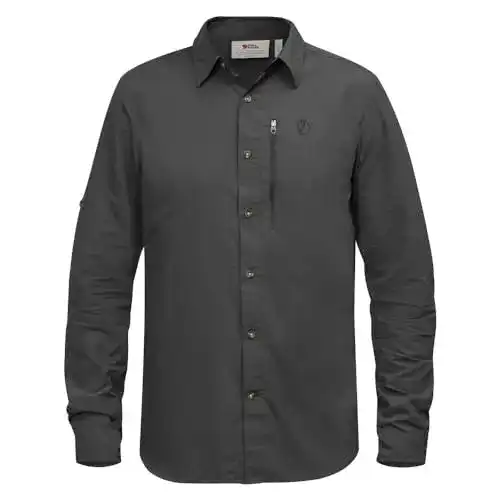 Die beste Wanderhemd Fjällräven Mens Abisko Hike LS M Shirt, Dark Grey 2026 Test Bestseller Wanderhemd Fjällräven Mens Abisko Hike LS M Shirt, Dark Grey
