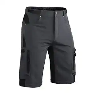 Bike-Shorts Herren Hiauspor kurze Hosen, leichte Wanderhose