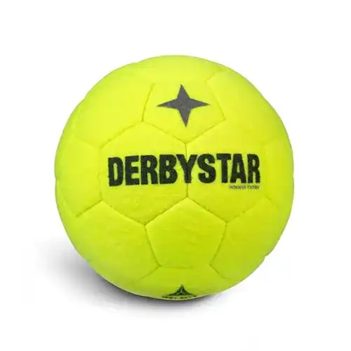 Hallenfußball Derbystar Indoor Extra, 4, gelb, 1152400500