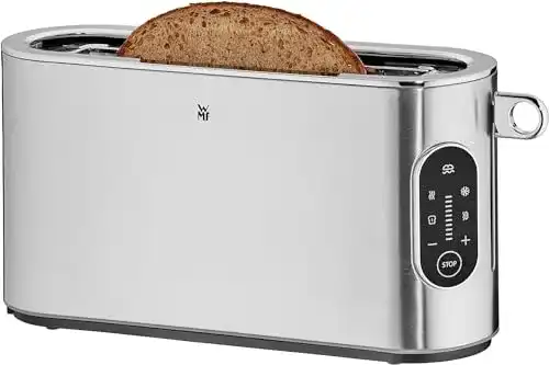 Mini-Toaster WMF Lumero, Langschlitz mit Brötchenaufsatz