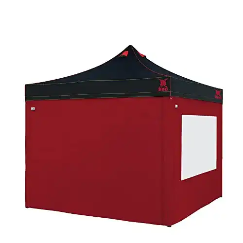 Grillpavillon PARAMONDO Grillzelt PRO 40, 3 x 3 m schwarz