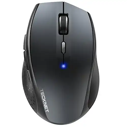 Kabellose Maus TECKNET Bluetooth Maus, Alpha 3000 DPI