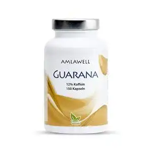Guarana-Kapseln Amlawell 150 Kapseln Guaranasamenpulver