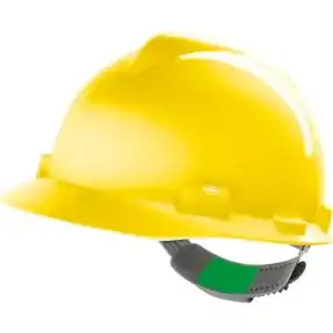 Bauhelm MSA Safety MSA V-Gard Arbeitshelm EN397 PushKey