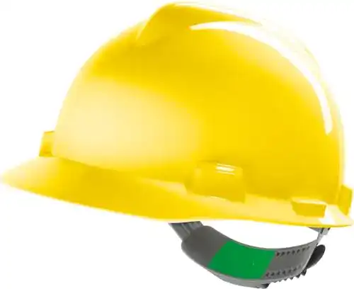 Bauhelm MSA Safety MSA V-Gard Arbeitshelm EN397 PushKey
