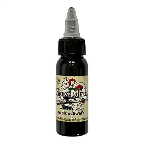 Tattoo-Farbe Sailor Jerry von Deep Colours! GmbH Magic Black