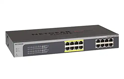 Die beste 16-Port-Gigabit-Switch Netgear JGS516PE PoE Switch 16 Port 2026 Test Bestseller 16-Port-Gigabit-Switch Netgear JGS516PE PoE Switch 16 Port