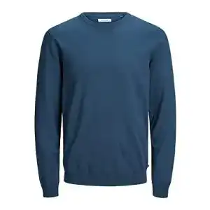 Jack-and-Jones-Pullover JACK & JONES Herren JJEBASIC Knit Crew