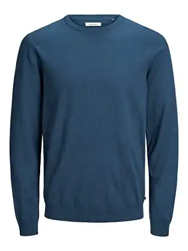 Jack-and-Jones-Pullover JACK & JONES Herren JJEBASIC Knit Crew
