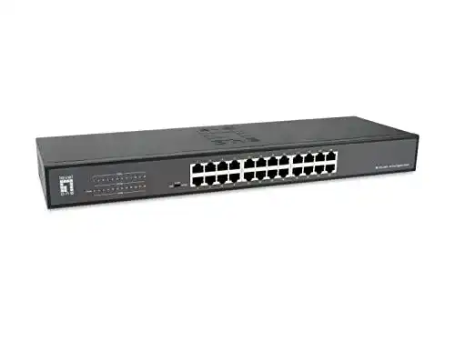 Levelone-Switch LevelOne GEU-2431 24-Port Gigabit-Switch
