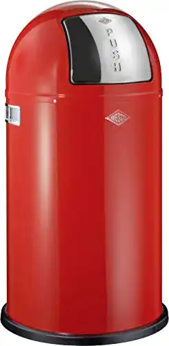 Wesco-Mülleimer WESCO 175 831 Pushboy Abfallsammler 50 L