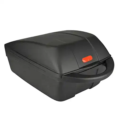 Fahrradkoffer FISCHER Gepäckträger-Box schwarz, 19 x 26 x 42 cm