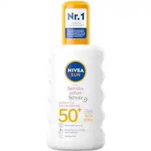 Sonnenspray NIVEA SUN Sensitiv Sofort Schutz LSF 50+ (200 ml)