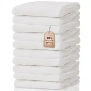 Spucktuch NatureMark ® 10er Pack Mulltücher, ca. 70×70 cm